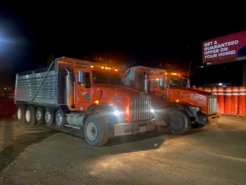 McCraw Trucking, Inc. Night Time Hauling